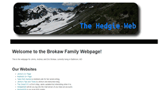 Desktop Screenshot of hedgie.com